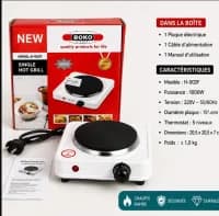 Plaque Électrique Portable – Compacte et Pratique