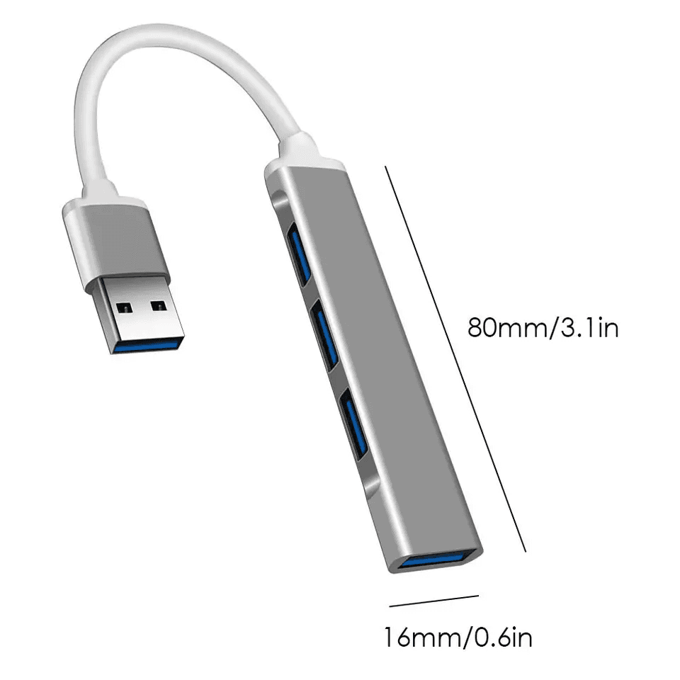 Hub USB 3.0 à 4 ports