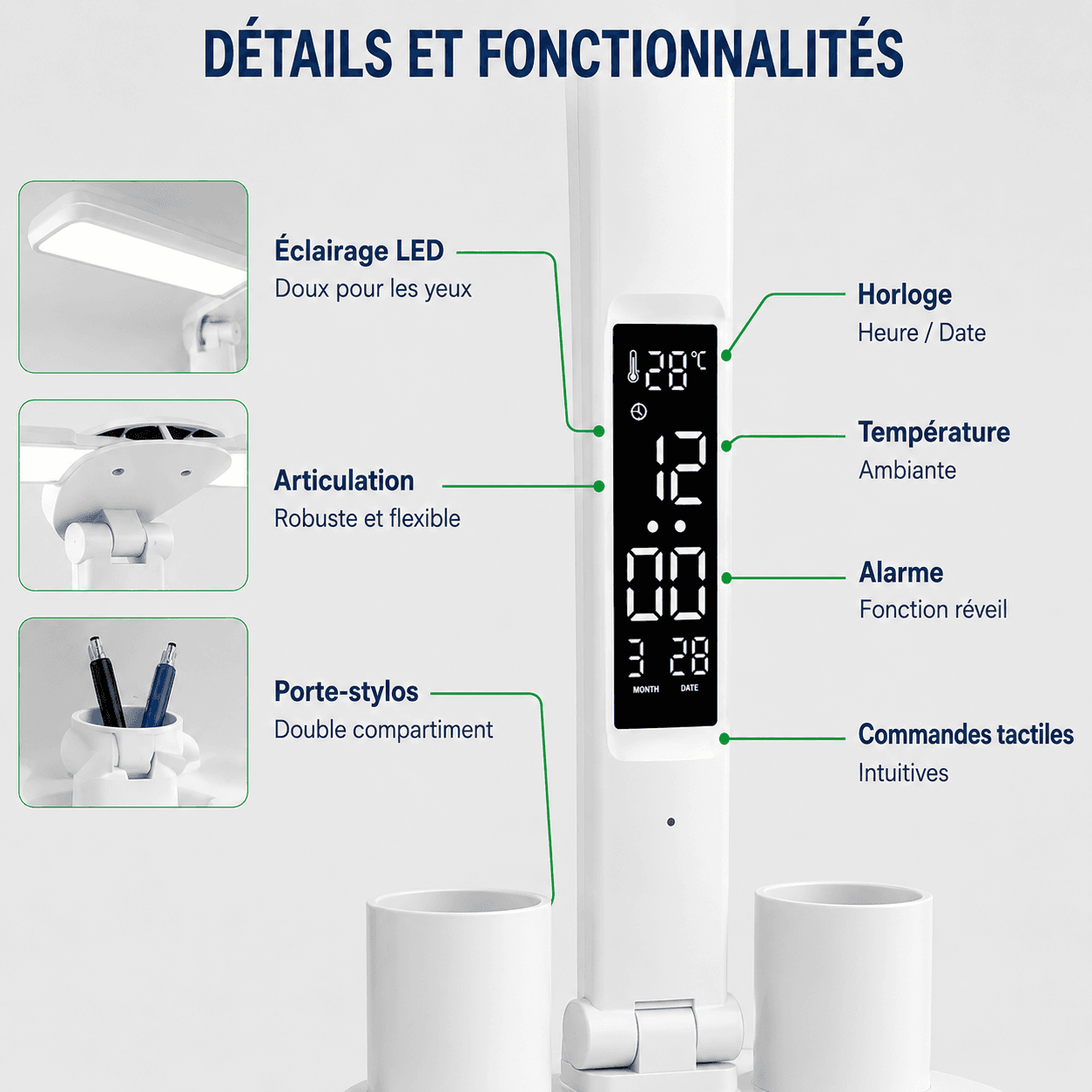 Lampe LED Bureautique